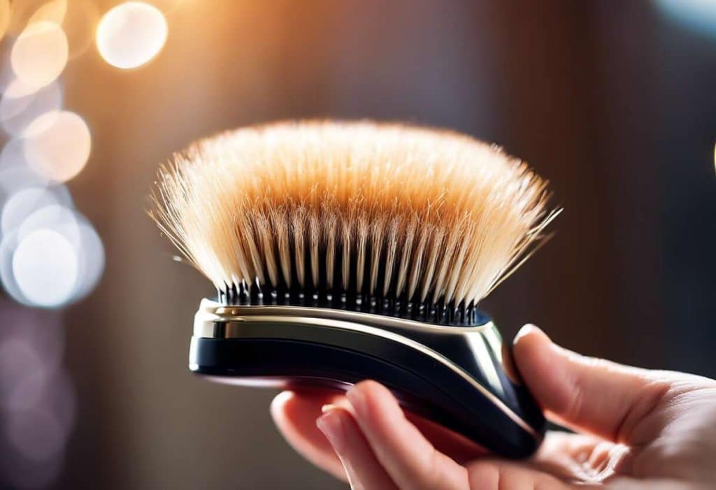 Technologie ionique : bienfaits pour vos cheveux lors de l'utilisation d'une brosse chauffante